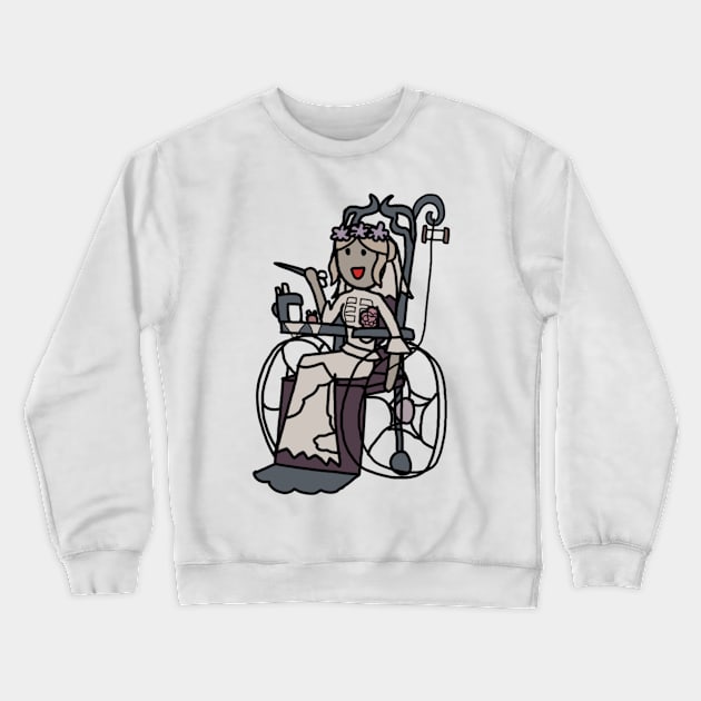 "Succubus" Happy Cartoon Crewneck Sweatshirt by gagimas